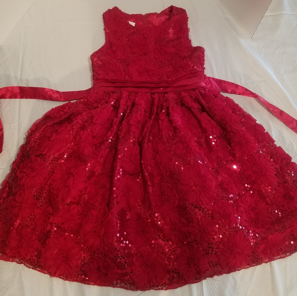 American Princess Party Dress! Kid's size 12. Red.